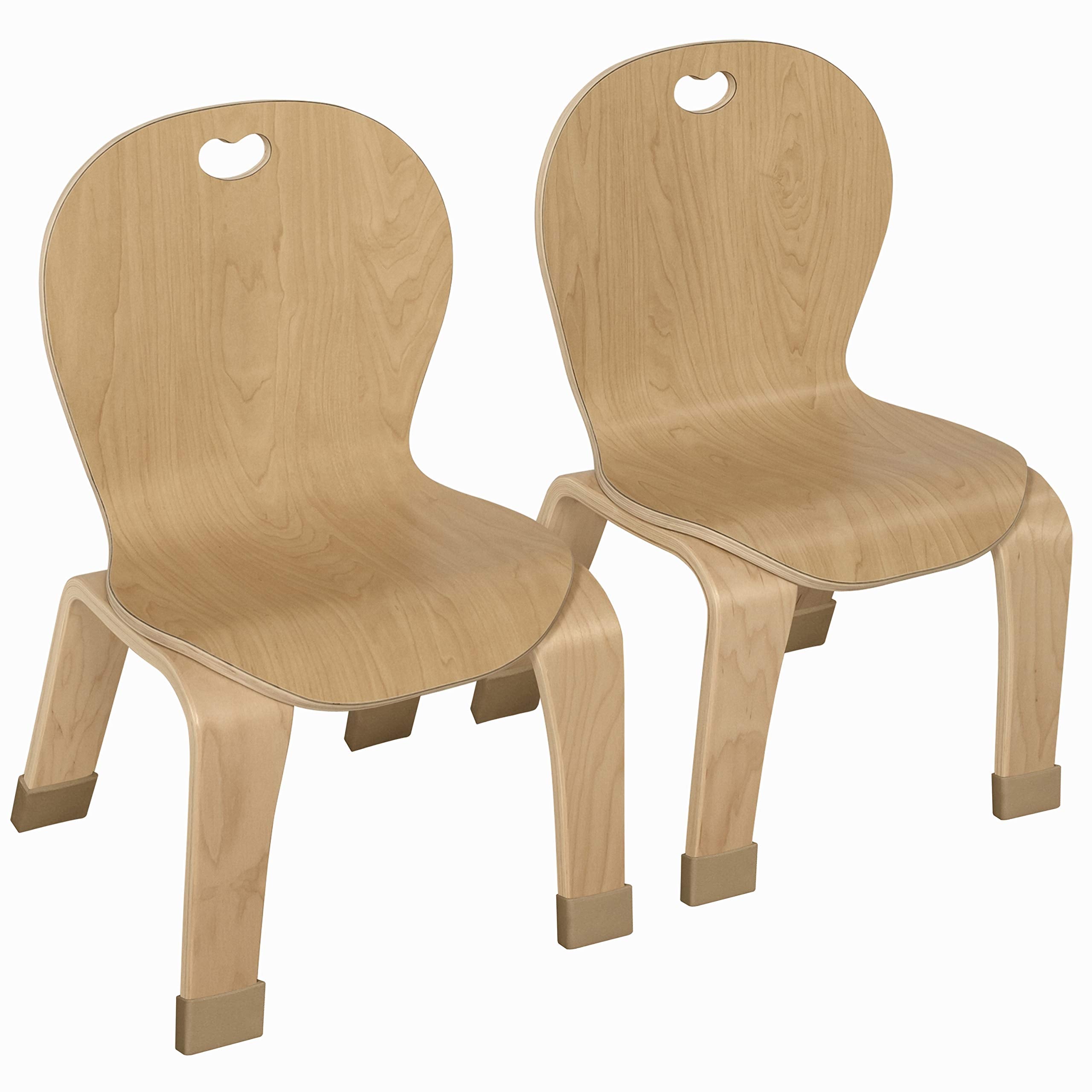 Maple Heritages Bentwood 10 Kids Chair, Set of 2